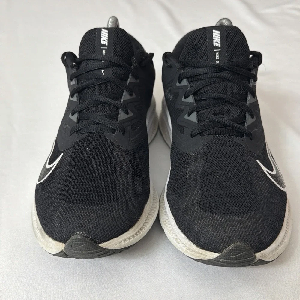 Nike CD0232-002 Quest 3 Running Shoes Black/‎ White- Iron Grey Womens Size 9 Gym